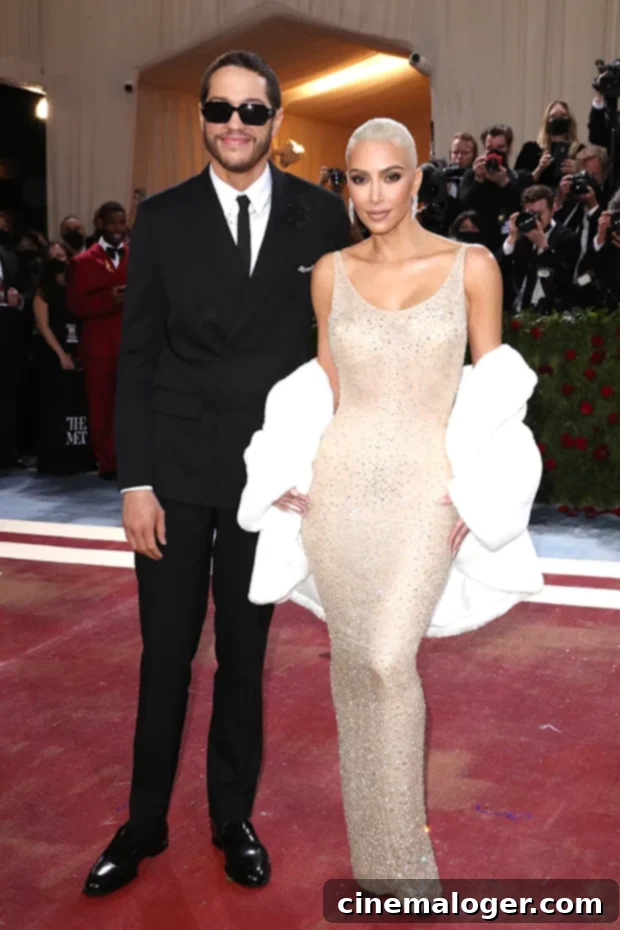 Kim Kardashian's Family Surprised and Saddened by Pete Davidson Split 2 Pete Davidson and Kim Kardashian