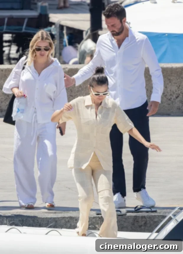 Selena Gomez Andrea Iervolino The Unvarnished Truth About Their Romance 2 Selena Gomez and Andrea Iervolino sharing a moment during her 30th birthday celebration in Italy.