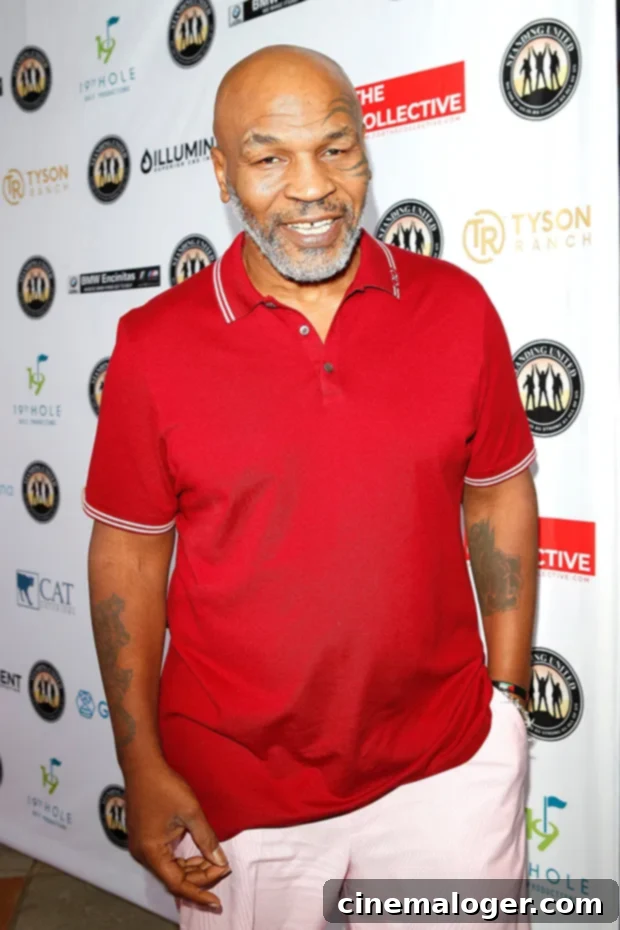 Iron Mike, 56, Navigates Airport in Wheelchair with Walking Stick 3 Mike Tyson