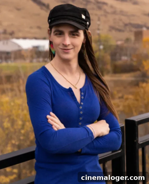 Montana's Zephyr Advocates For Trans Representation With Her Vote 2 Zooey Zephyr, Montana State Legislator advocating for LGBTQ+ rights