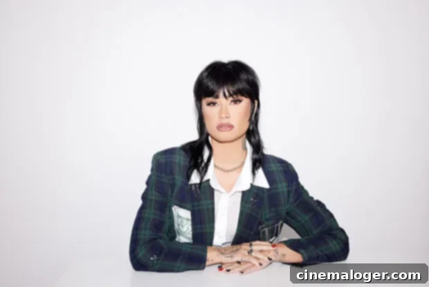 Demi Lovato Owns Her Truth in New Song About Ex Wilmer Valderrama 2 Demi Lovato with Zane Lowe for Apple Music 1