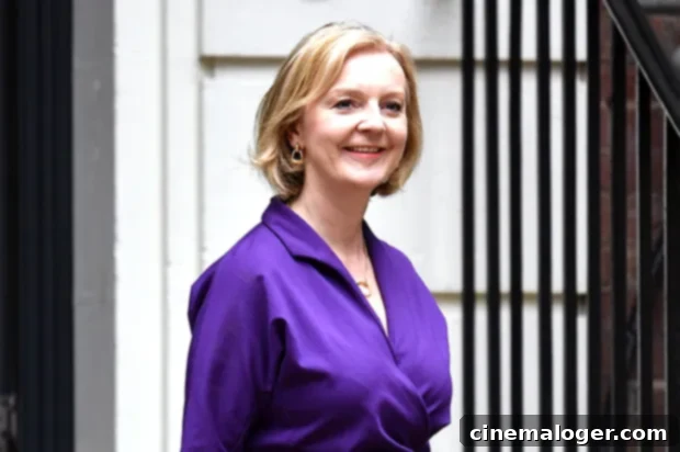 Liz Truss's Departure 5 Essential Facts 2 Liz Truss giving a speech after being elected as Conservative Party leader