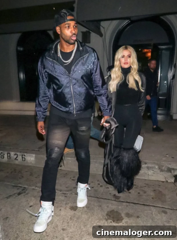 Khloe Kardashian Extends T Name Pattern To Her Baby Boy Following True And Tristan 3 Khloe Kardashian Tristan Thompson
