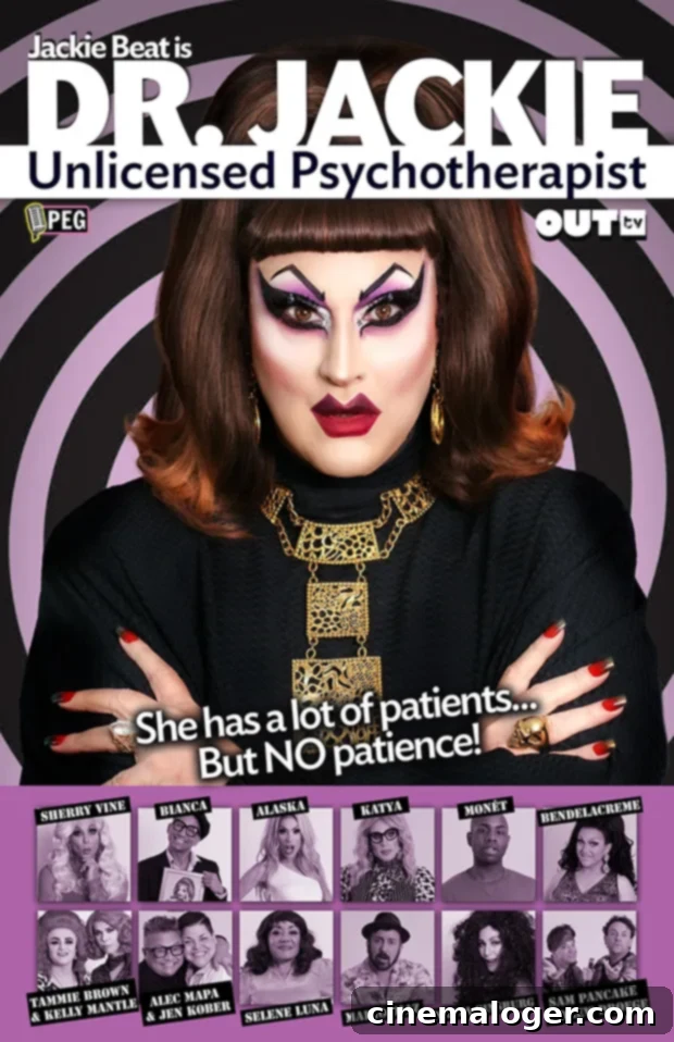 Jackie Beat Haunts Huluween Dragstravaganza With Three Halloween Anthems 3 Jackie Beat in a glamorous, eerie setting