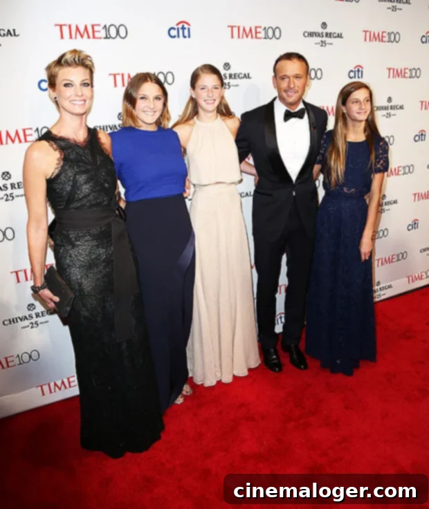 Get to Know Faith Hill and Tim McGraw's Three Gorgeous Daughters 2 Faith Hills kids