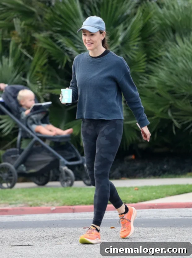 Ben Affleck & Jennifer Garner's School Day Reunion for Son Samuel 3 Jennifer Garner rocked a casual outfit as she reunited with Ben Affleck at their son Sam’s school in October 2022.