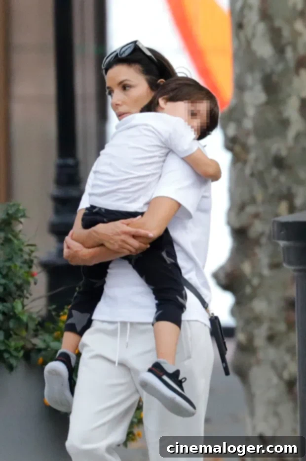 Eva Longoria's Adorable Barcelona Adventure with Son Santiago 2 Eva Longoria