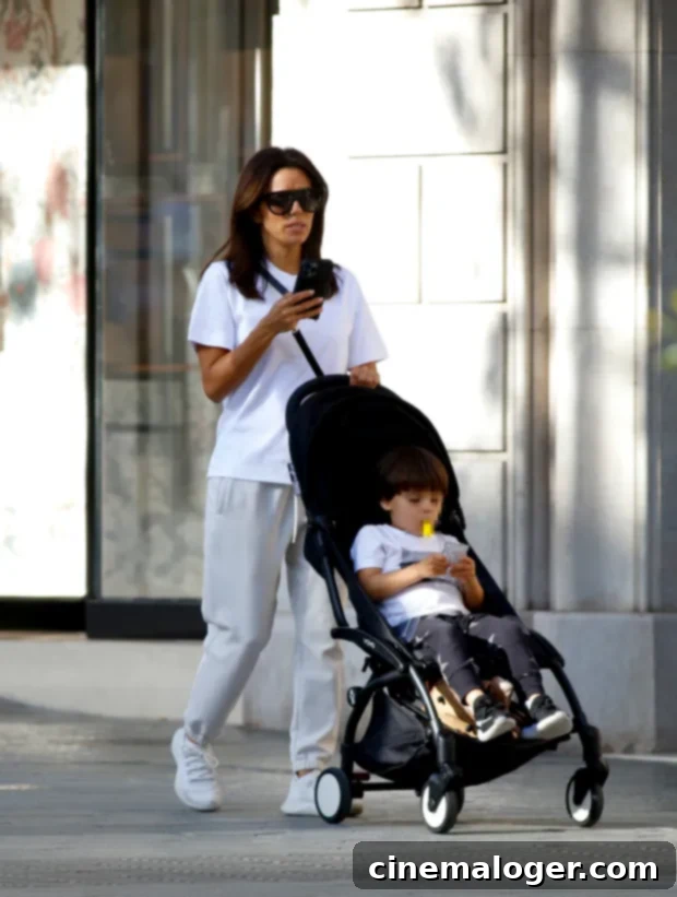 Eva Longoria's Adorable Barcelona Adventure with Son Santiago 3 Eva Longoria, Santiago