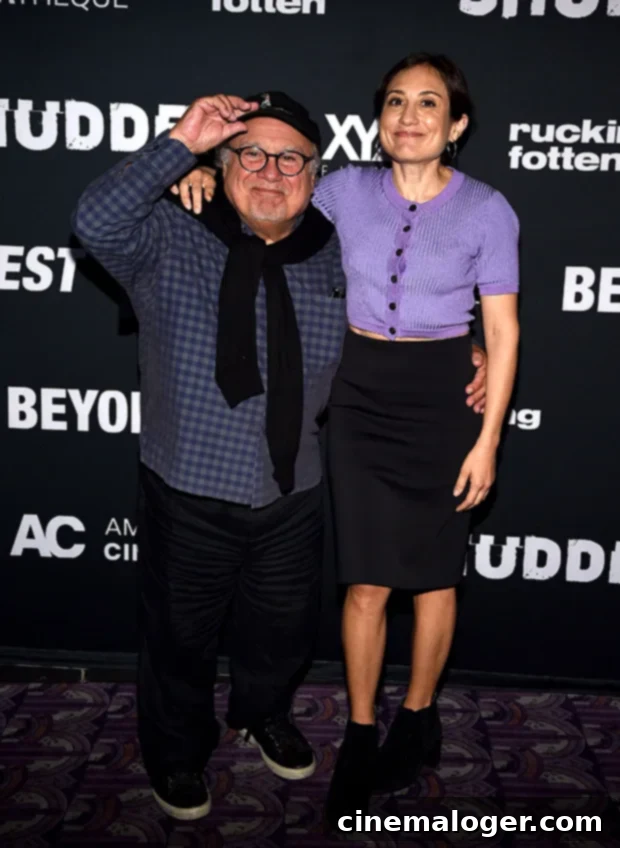 Meet the DeVitos: Danny's Three Children, Lucy, Grace, and Jake 2 Danny DeVito and his daughter Lucy DeVito at the Little Demon premiere.