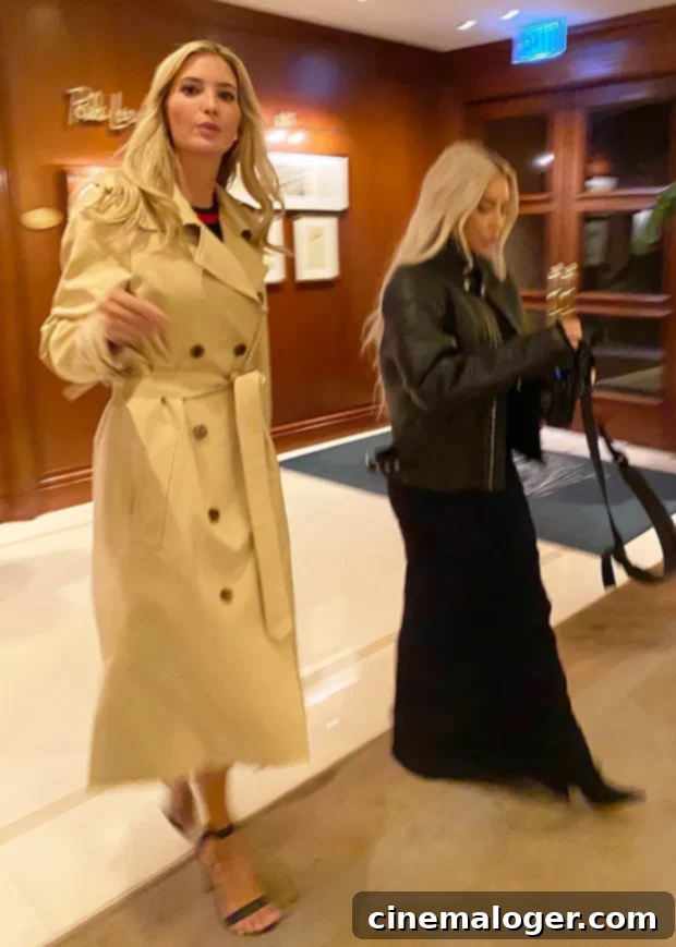 Kim Kardashian Dines With Ivanka Trump Amid Kanye's Anti-Semitism Backlash 2 Kim Kardashian and Ivanka Trump leaving Beverly Hills Polo Club