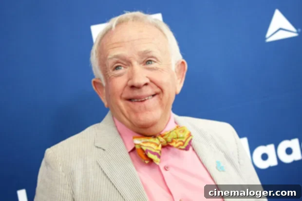 Leslie Jordan Heart Attack May Have Caused Fatal Crash 2 Leslie Jordan smiling at an event, known for his comedic roles and vibrant personality.