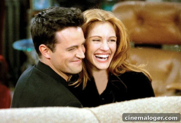 Matthew Perry's Unlovable Truth Behind Julia Roberts Split 2 Matthew Perry Julia Roberts Friends