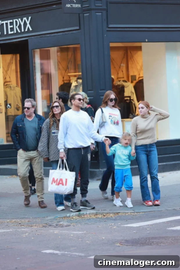 A-List Family Affair: Bradley Cooper and Lea Grab Lunch with Brooke Shields and Her Daughters 3 Brooke Shields and Bradley Cooper's families enjoying New York