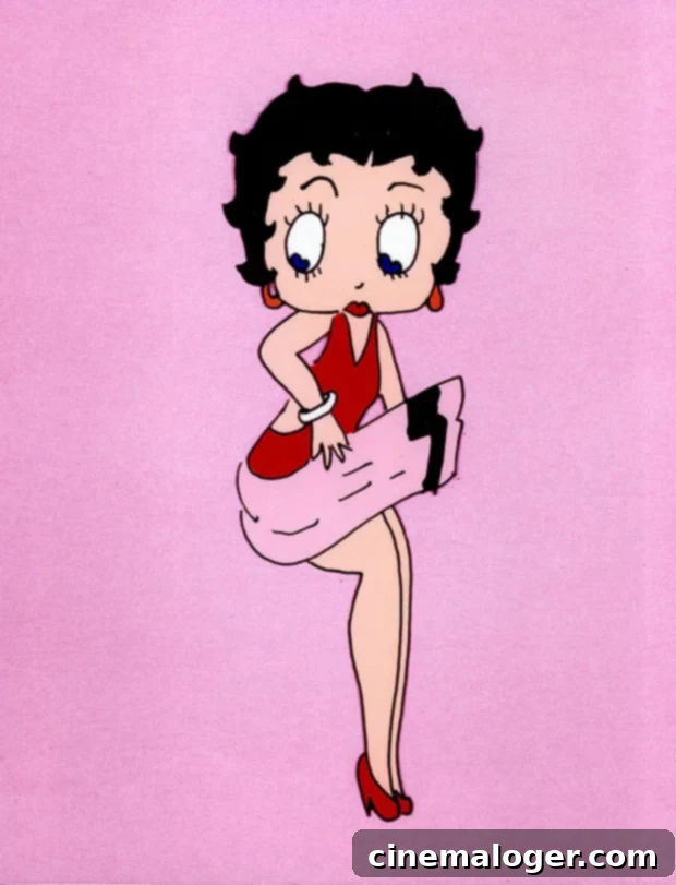 Olivia Rodrigo Channels Betty Boop For Halloween In Iconic Red Dress And Platform Pumps 3 Olivia Rodrigo channeled Betty Boop, the iconic 1930's cartoon character.
