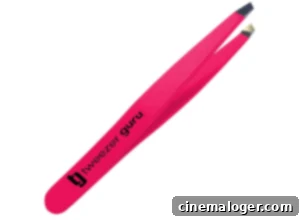 Discover Your Beauty's Secret Weapon: Now 55% Off 2 A pair of hot pink tweezers.