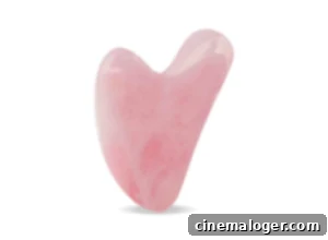 Discover Your Beauty's Secret Weapon: Now 55% Off 7 A rose quartz gua sha tool