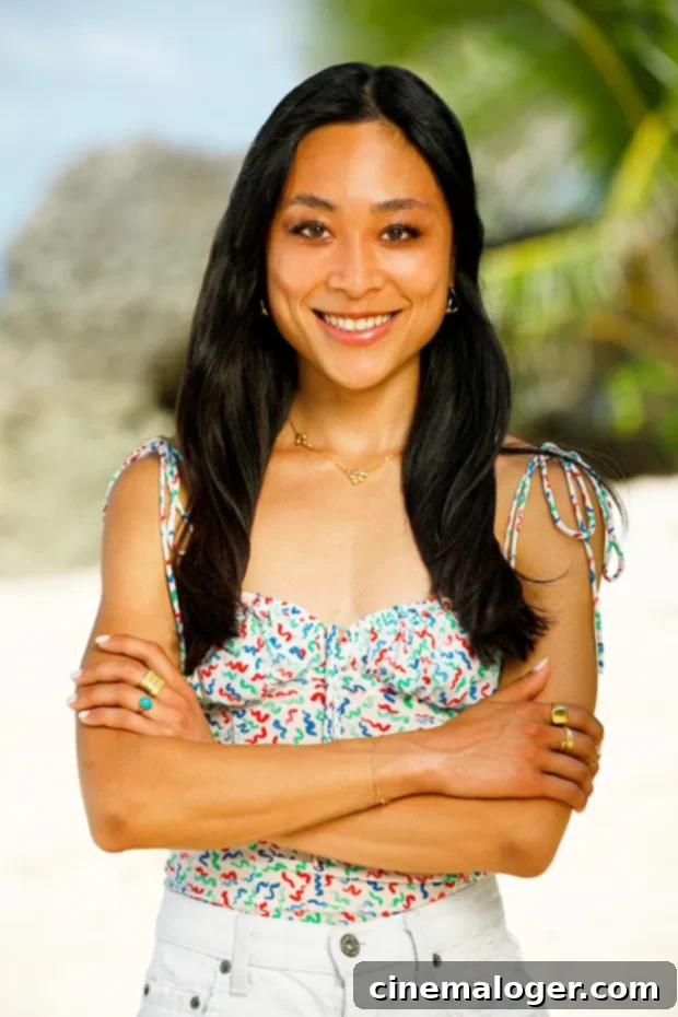 Jeanine Zheng: 5 Essential Facts About The Survivor Player Who Lost Her Strongest Ally Pre-Merge 2 Jeanine Zheng focused during a challenge on Survivor 43, showcasing her determination.