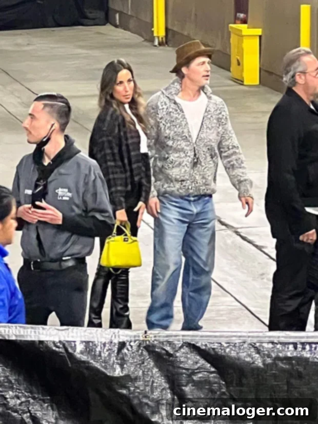 Brad Pitt, 58, and Paul Wesley's Ex-Wife, Ines de Ramon, 29, Ignite Dating Speculation at Bono Concert 2 Brad Pitt & Ines de Ramon at Bono concert