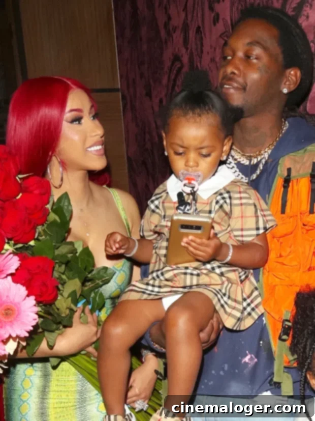 Cardi B's Family: Batman Halloween Takes Over Thanksgiving 2 Cardi B, Kulture Cephus, Offset