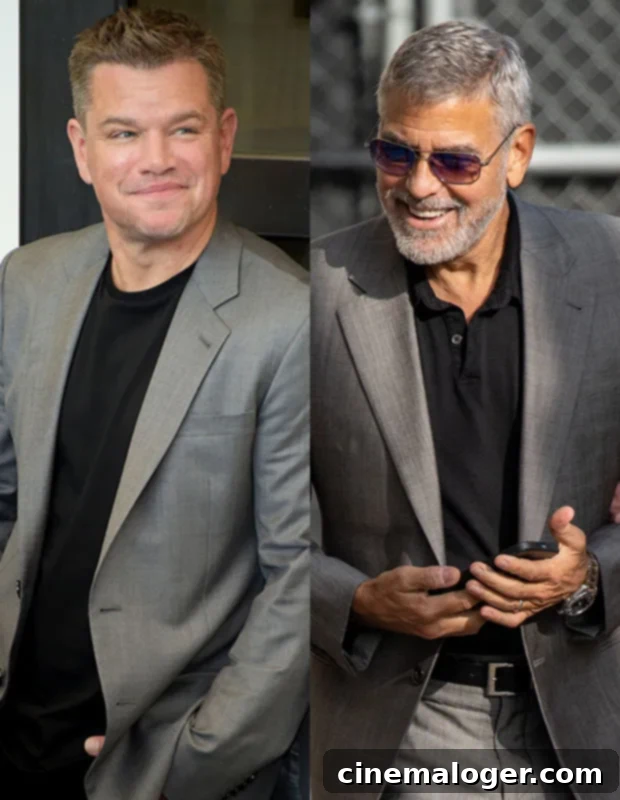 Matt Damon Spills The Beans On George Clooney's Hilarious Litter Box Antics 2 Matt Damon and George Clooney, friends and collaborators, are frequently seen together at events and on movie sets.