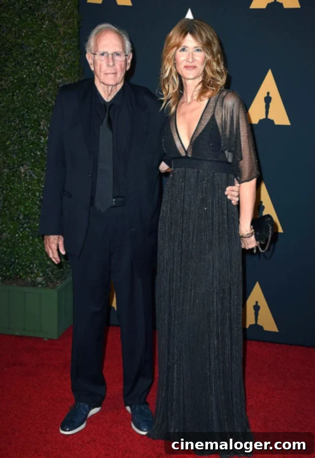 Laura Dern's Star-Studded Roots: The Story of Her Hollywood Legacy 3 Bruce Dern and Laura Dern on the red carpet