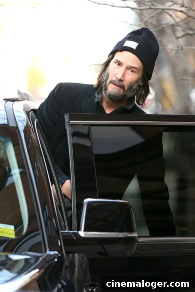 Keanu Reeves Goes Full Neo in All-Black NYC Stroll 3 keanu