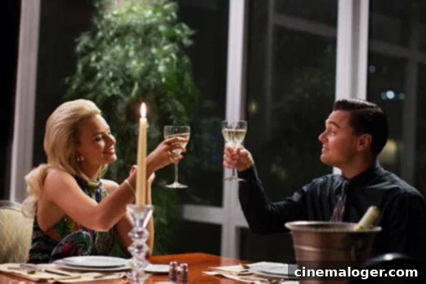 How Many Golden Globes Has Leonardo DiCaprio Won 3 Margot Robbie and Leonardo DiCaprio in ‘The Wolf of Wall Street.’