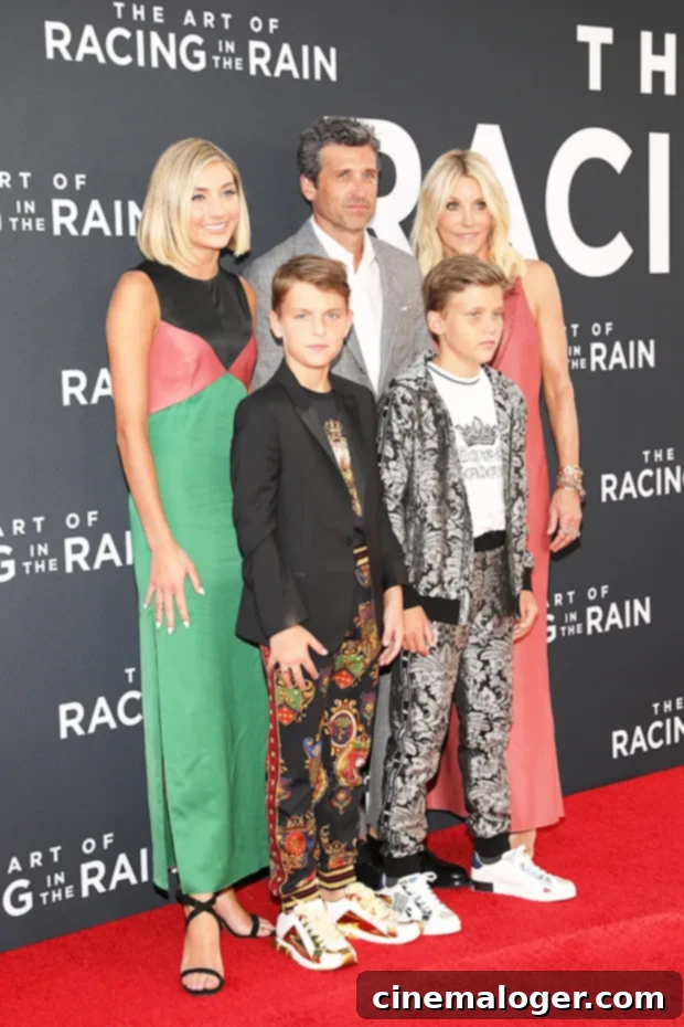 From McDreamy to Dad: Patrick Dempsey's Three Kids 2 Patrick Dempsey, Jillian Fink, Kids