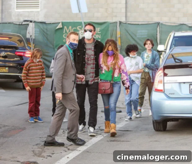 Jennifer Lopez on Blending Families with Ben Affleck An Emotional Journey 2 bennifer kids