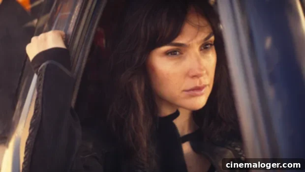 Gal Gadot's 'Heart of Stone': Inside the Spy Thriller 4 Gal Gadot in a tense moment as Rachel Stone in 'Heart of Stone'.