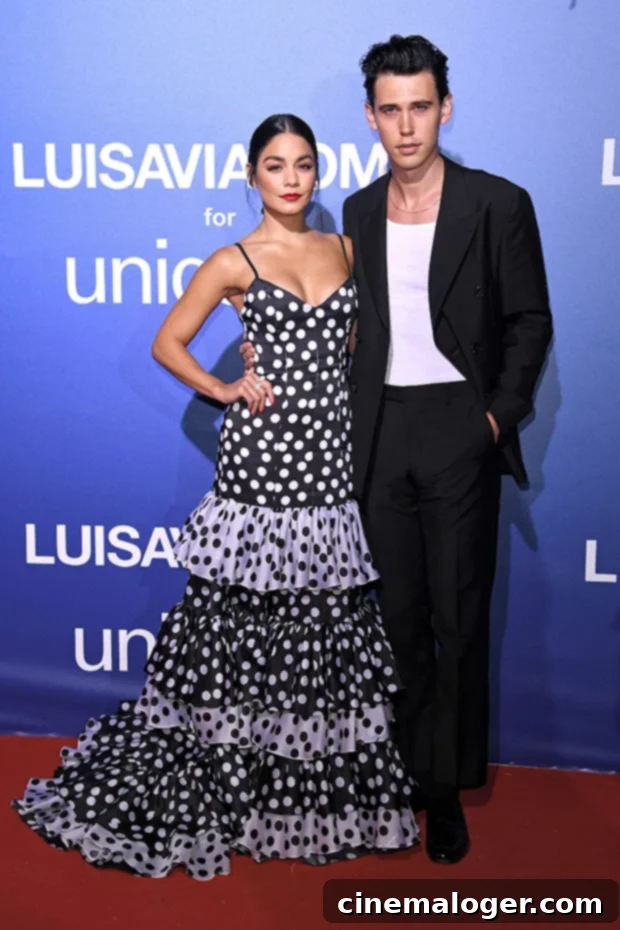 Vanessa Hudgens Cries Laughing At Austin Butlers Elvis Accent 3 Vanessa Hudgens and Austin Butler during their relationship