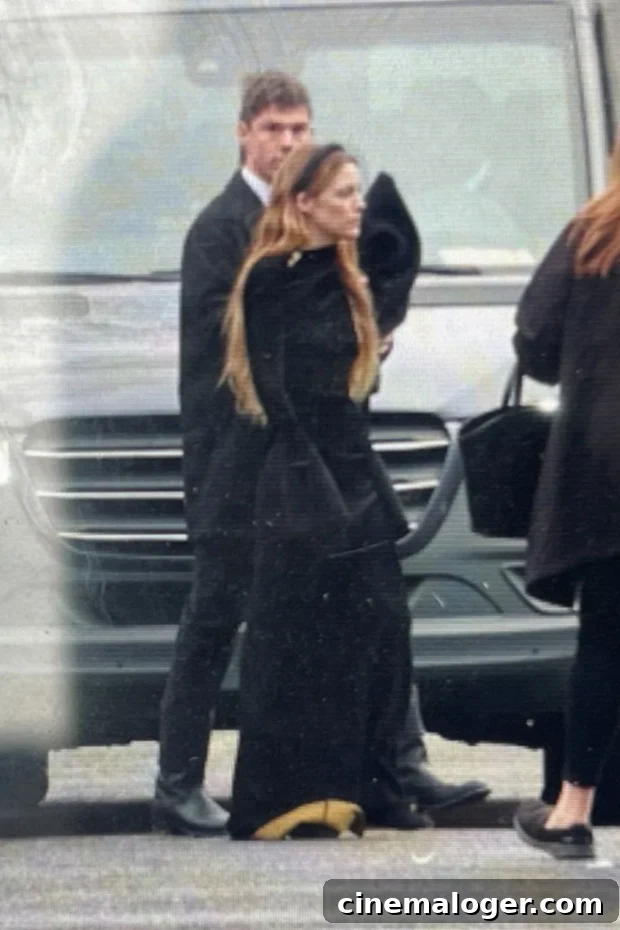 "I'm A Product Of Your Heart": Riley Keough's Husband Reads Her Poignant Letter For Lisa Marie 2 Riley Keough recently spoke about how her late mother inspired her as she filmed ‘Daisy Jones & The Six.’ (BACKGRID)