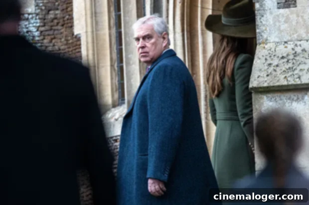 Charles Expels Prince Andrew from Palace Over Epstein Scandal 2 Prince Andrew looking forward and slightly to the side, wearing a suit.