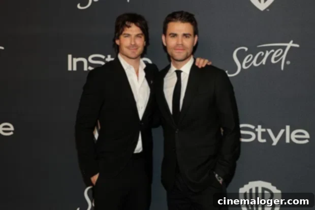 Paul Wesley Grieves Annie Wersching, His Vampire Diaries Mother 2 Ian Somerhalder and Paul Wesley worked with Annie Wersching on The Vampire Diaries.