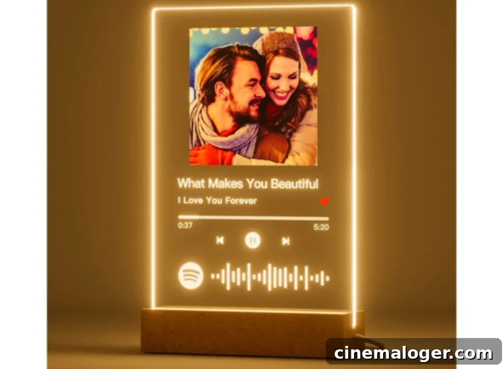 Personalized Music & Photo Plaque