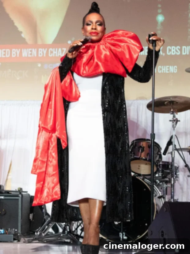 Sheryl Lee Ralph Preps For Super Bowl With Vocal & Mental Rest (Exclusive) 2 Sheryl Lee Ralph, elegant and poised.
