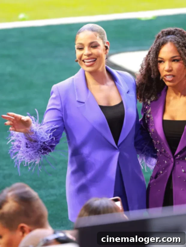 Super Bowl LVII's Star Power: A-List Celebs Watch Eagles vs Chiefs 2 Jordin Sparks
