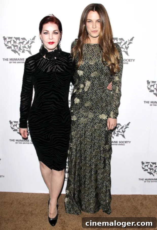 Priscilla Presley's First Sighting Amid Riley Estrangement Reports 2 Priscilla Presley and Riley Keough at an event