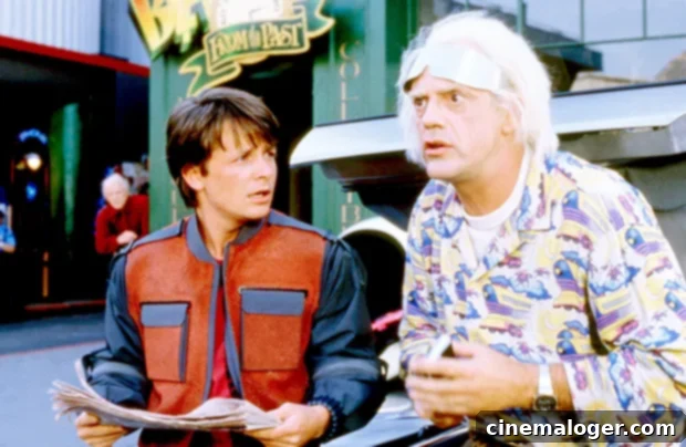 michael j. fox christopher lloyd