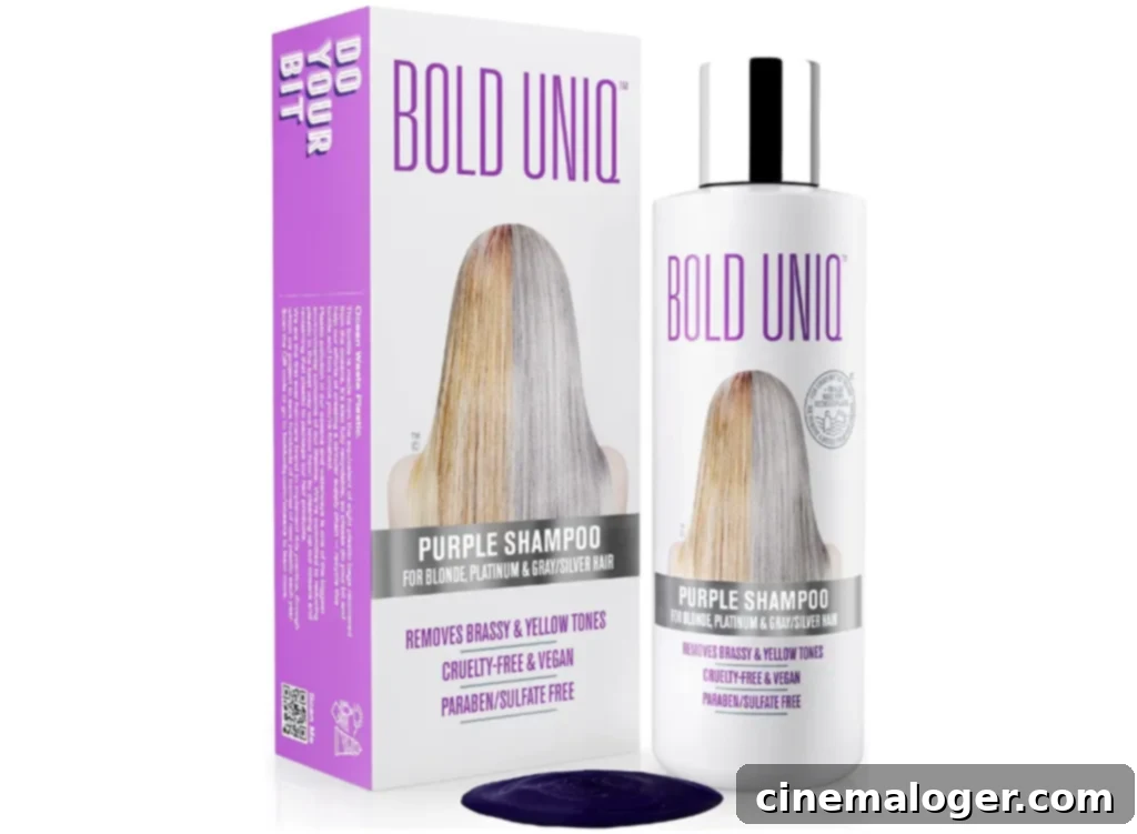 Bold Uniq Purple Shampoo