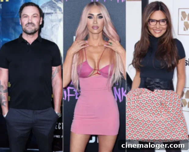 Brian Austin Green Defends Megan Fox Against Vanessa Marcils Coparenting Criticism 3 Brian Austin Green and Megan Fox