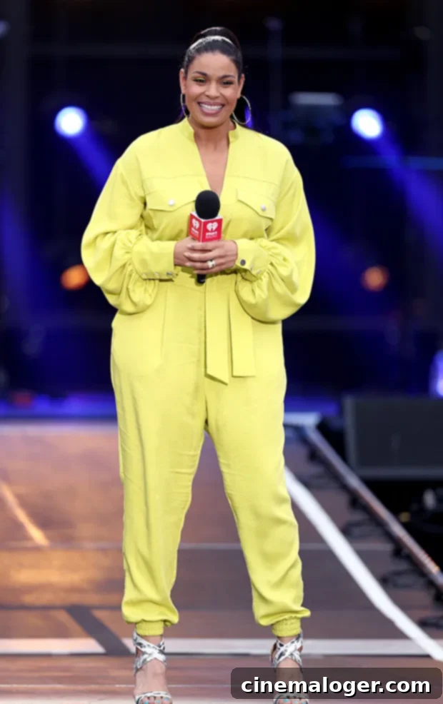 Jordin Sparks Music Break Ignited Self-Discovery And Rediscovered Magic 2 Jordin Sparks, a prominent American singer and actress, is seen smiling warmly.