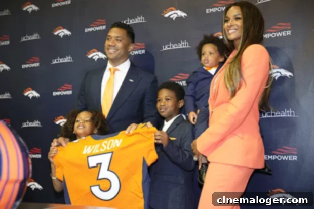 Russell Wilson's Adorable Daddy Daughter Dance Debut with Sienna 2 Rusell Wilson, Ciara, and family