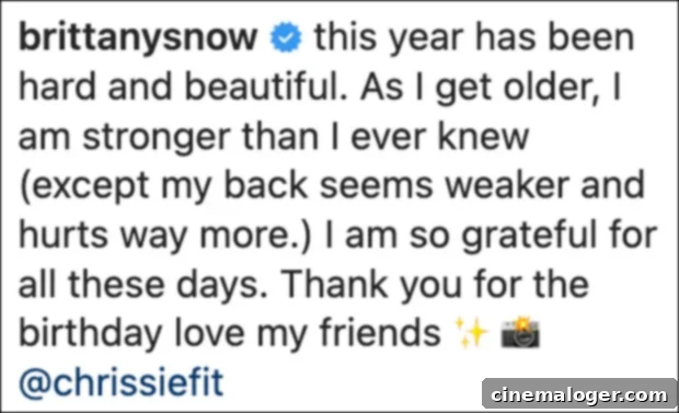 Brittany Snow Finds New Strength at 37 Following Divorce 2 Brittany Snow