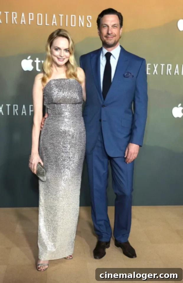 Heather Graham, 53, Dazzles in Glittering Gown at 'Extrapolations' Premiere with Boyfriend 3 Heather Graham and John de Neufville