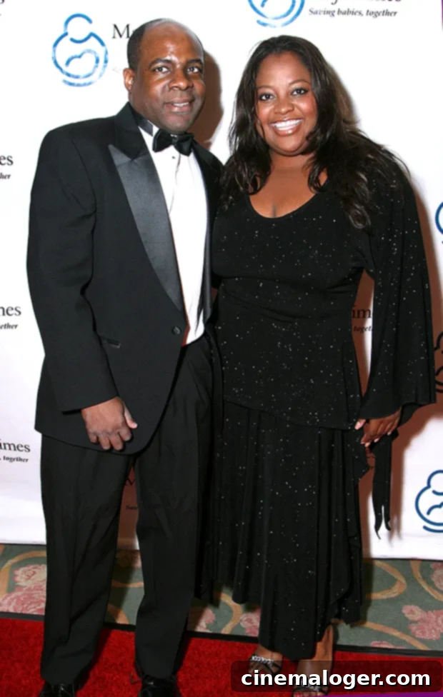 Beyond The Talk: Sherri Shepherd's Ex-Husbands Revealed 2 Sherri Shepherd and Jeff Tarpley smiling, standing together.