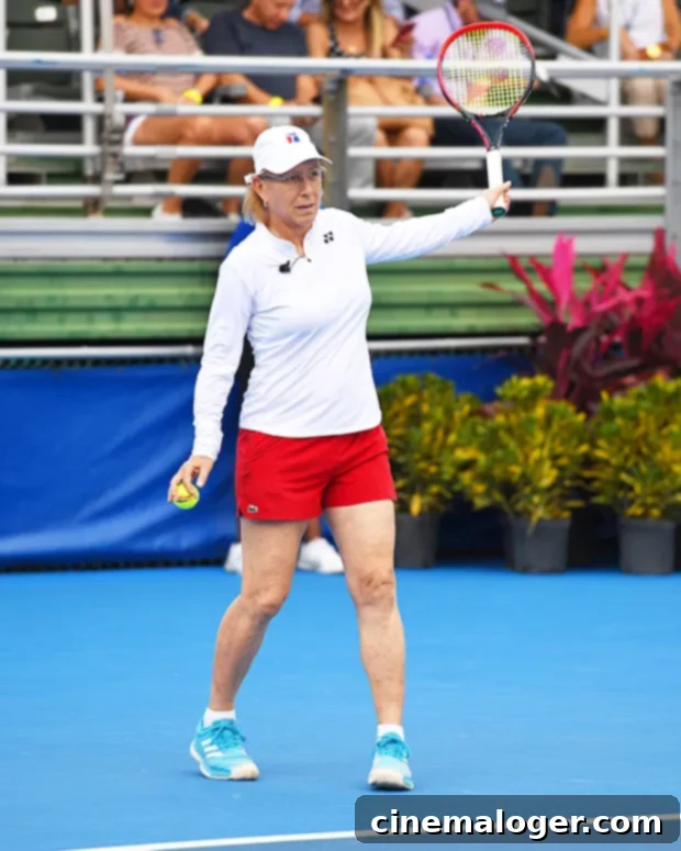 Tennis Icon Martina Navratilova, Wife of RHOM's Julia Lemigova, Is Cancer Free 3 Martina Navratilova