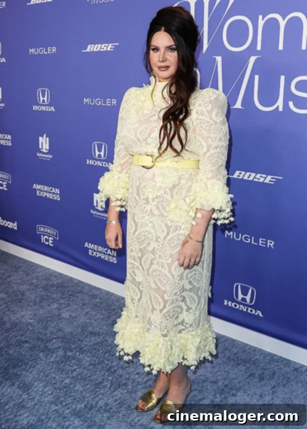 Lana Del Rey's Diamond Debut Ignites Engagement Talk With Evan Winiker 3 Lana Del Rey
