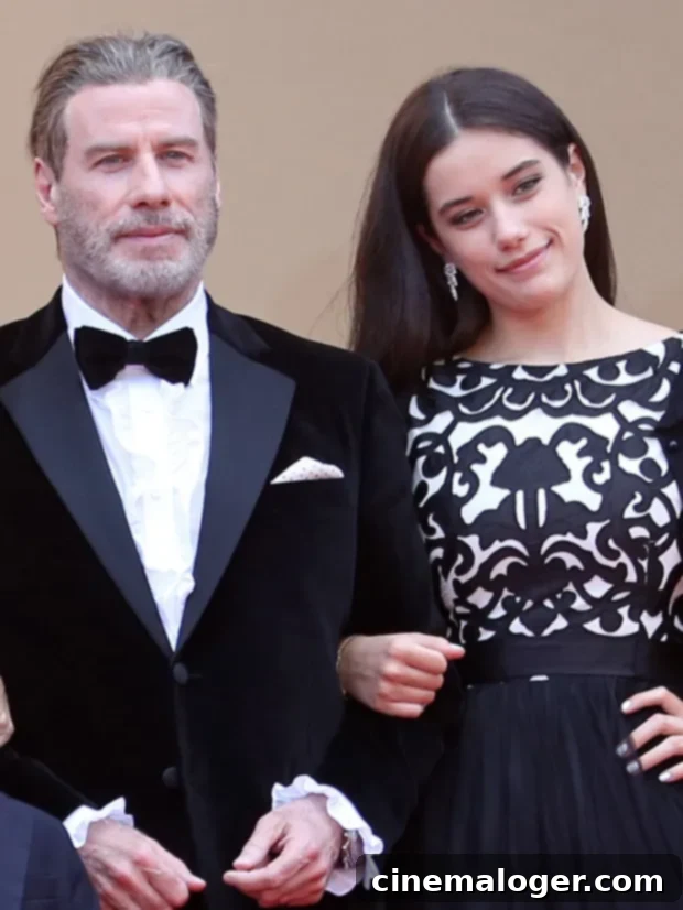 Ella Travolta's 23rd Birthday: A Magical Disney Gift From Dad John 2 John Travolta and Ella Bleu Travolta in 2018