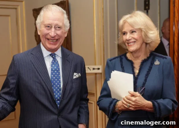 King Charles and Queen Camilla's Affectionate New Portrait Ahead of Coronation 3 king charles portrait